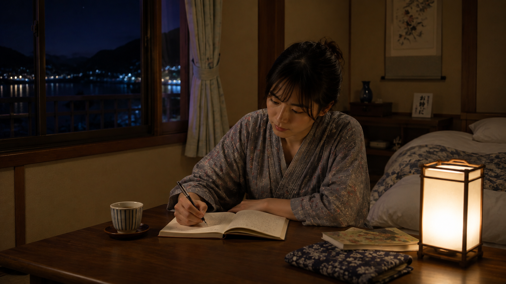 結屋の夜