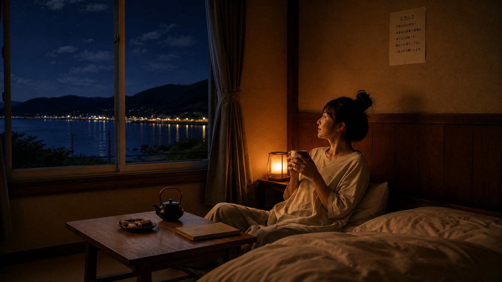 結屋の夜
