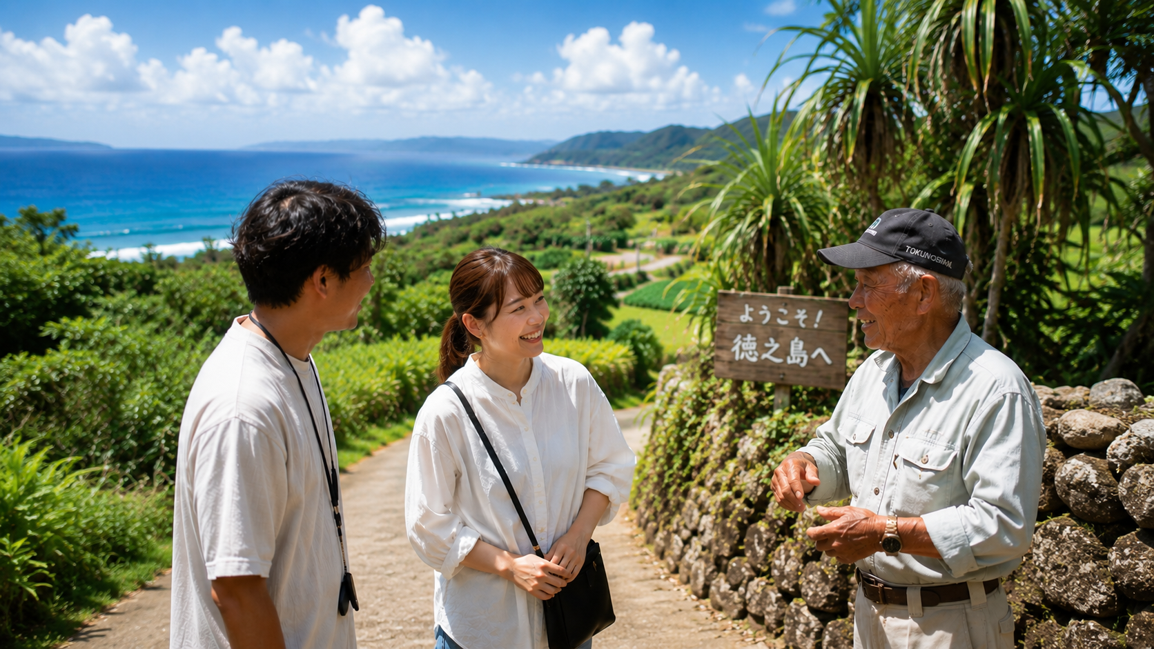 徳之島の昼